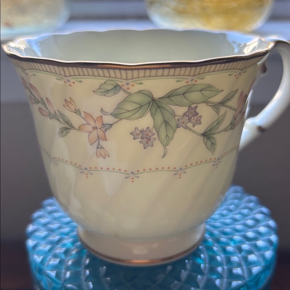 Floral Porcelain Teacup